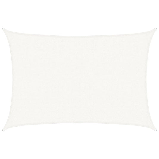 Vidaxl zonnezeil 160 g m² 2,5x4 m hdpe wit