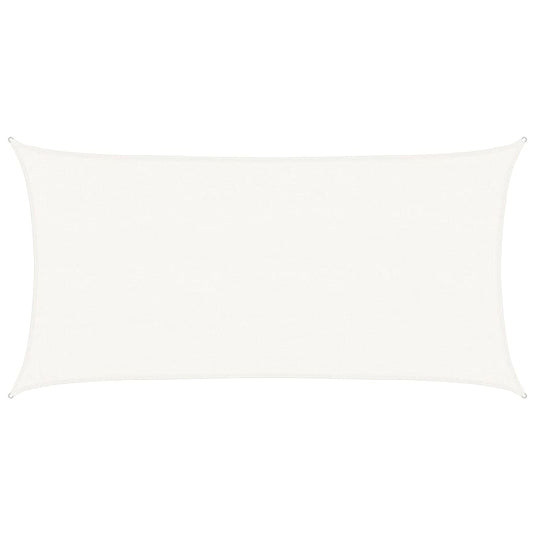 Vidaxl zonnezeil 160 g m² 2,5x5 m hdpe wit