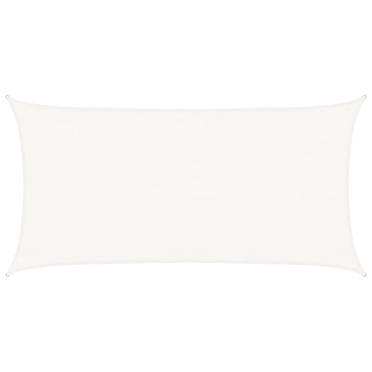 Vidaxl zonnezeil 160 g m² 3x6 m hdpe wit