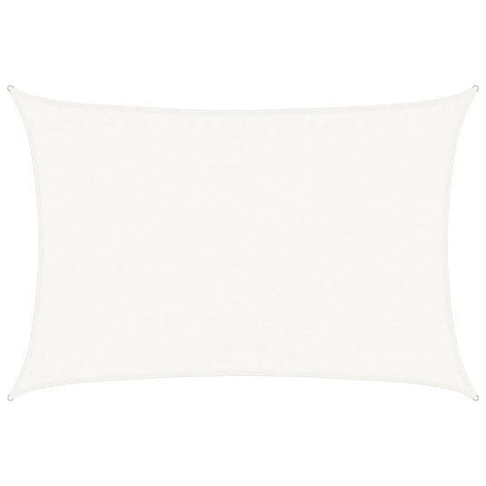 Vidaxl zonnezeil 160 g m² 3,5x5 m hdpe wit