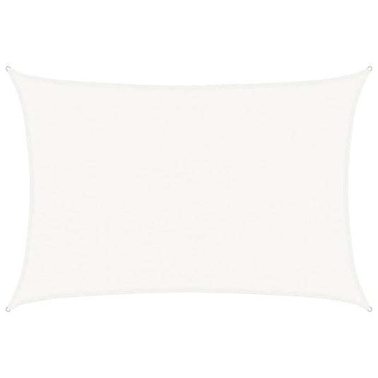 Vidaxl zonnezeil 160 g m² 4x5 m hdpe wit