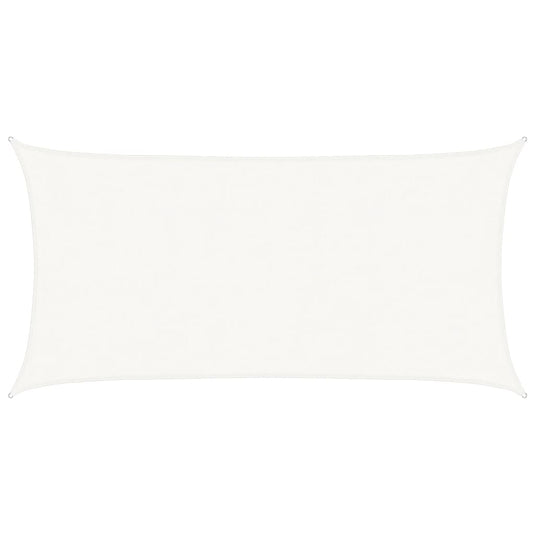 Vidaxl zonnezeil 160 g m² 4x7 m hdpe wit