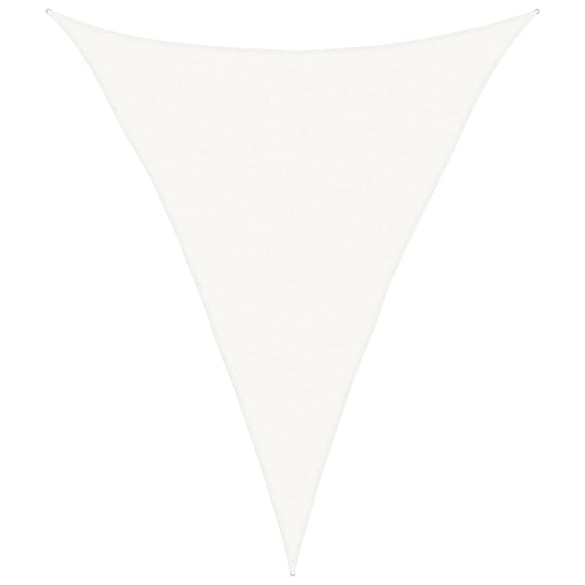 Vidaxl zonnezeil 160 g m² 4x5x5 m hdpe wit