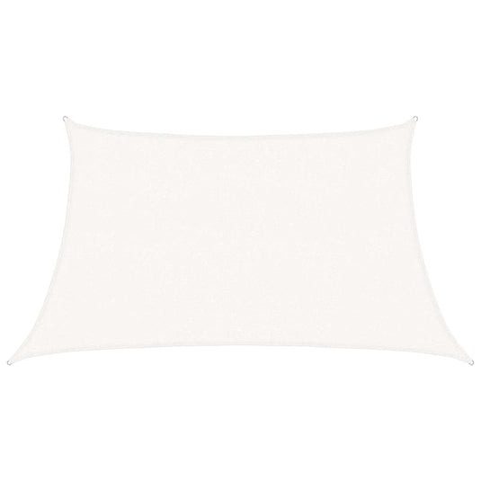 Vidaxl zonnezeil 160 g m² 3 4x2 m hdpe wit