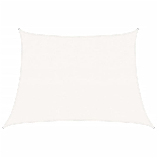 Vidaxl zonnezeil 160 g m² 4 5x3 m hdpe wit