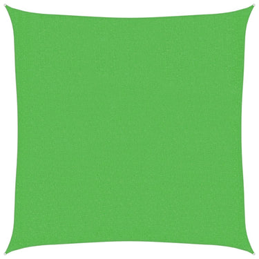 Vidaxl zonnezeil 160 g m² 3x3 m hdpe lichtgroen
