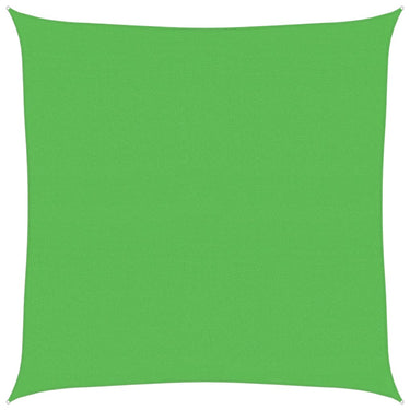 Vidaxl zonnezeil 160 g m² 4x4 m hdpe lichtgroen