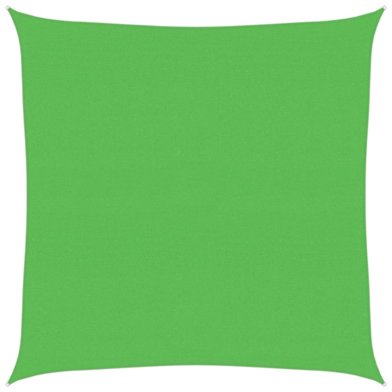 Afbeelding laden in galerijviewer, Vidaxl zonnezeil 160 g m² 4x4 m hdpe lichtgroen
