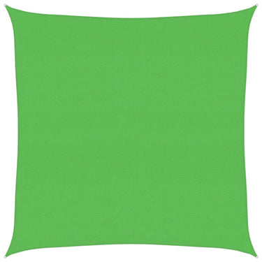 Vidaxl zonnezeil 160 g m² 4,5x4,5 m hdpe lichtgroen