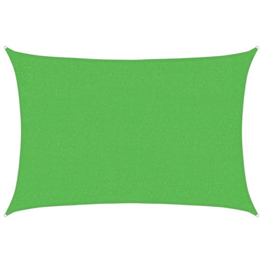 Vidaxl zonnezeil 160 g m² 2x2,5 m hdpe lichtgroen