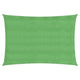Vidaxl zonnezeil 160 g m² 2x4 m hdpe lichtgroen
