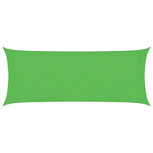 Vidaxl zonnezeil 160 g m² 2x5 m hdpe lichtgroen