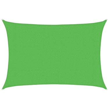 Vidaxl zonnezeil 160 g m² 3x4 m hdpe lichtgroen