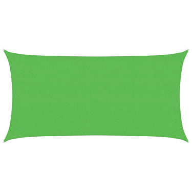 Vidaxl zonnezeil 160 g m² 3x6 m hdpe lichtgroen