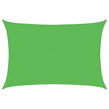 Vidaxl zonnezeil 160 g m² 5x6 m hdpe lichtgroen