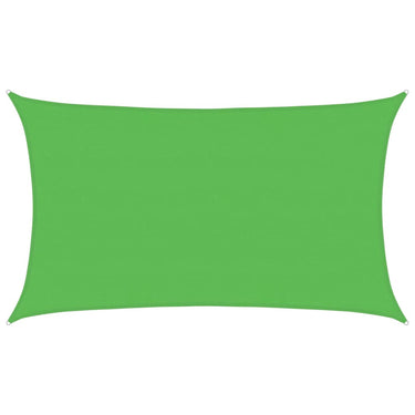 Vidaxl zonnezeil 160 g m² 5x8 m hdpe lichtgroen