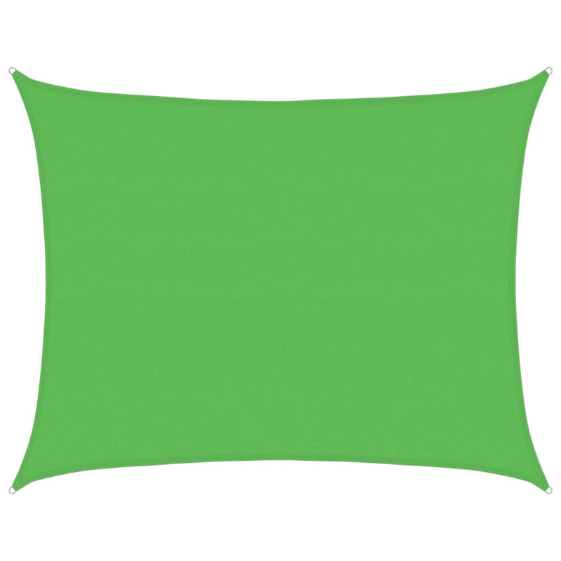 Afbeelding laden in galerijviewer, Vidaxl zonnezeil 160 g m² 6x7 m hdpe lichtgroen
