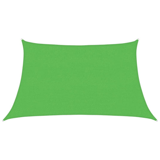 Vidaxl zonnezeil 160 g m² 3 4x2 m hdpe lichtgroen