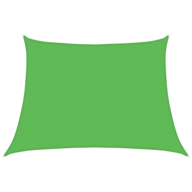 Vidaxl zonnezeil 160 g m² 4 5x3 m hdpe lichtgroen