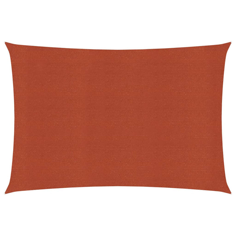 Load image into Gallery viewer, VidaXL Zonnezeil 160 g m² 3x4 m HDPE terracottakleurig
