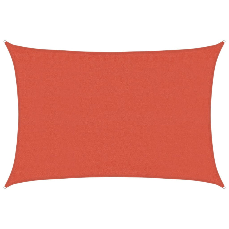 Load image into Gallery viewer, Vidaxl zonnezeil 160 g m² rechthoekig 3,5x5 m hdpe terracottakleurig
