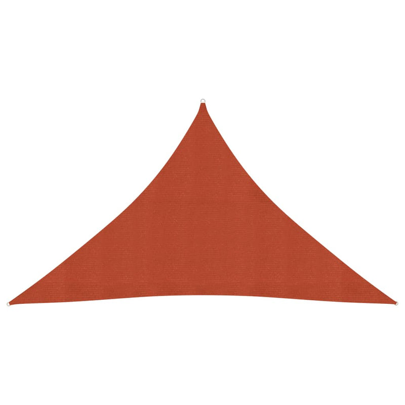 Load image into Gallery viewer, VidaXL Zonnezeil 160 g m² 2,5x2,5x3,5 m HDPE terracottakleurig

