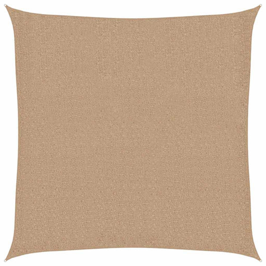 Vidaxl zonnezeil 160 g m² 5x5 m hdpe taupe