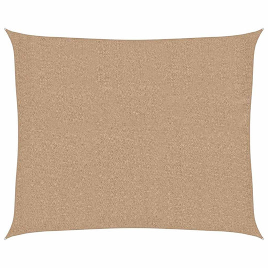 Vidaxl zonnezeil 160 g m² 2,5x3 m hdpe taupe