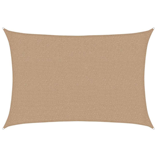 Vidaxl zonnezeil 160 g m² 2,5x4 m hdpe taupe