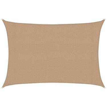 Vidaxl zonnezeil 160 g m² 3x4 m hdpe taupe