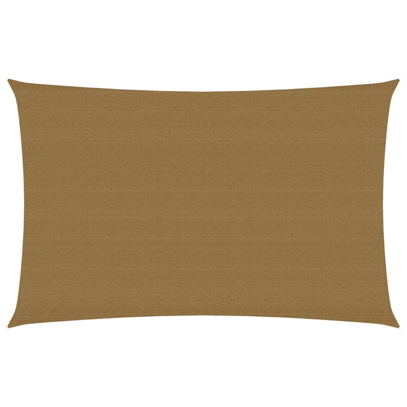 Load image into Gallery viewer, VidaXL Zonnezeil 160 g m² 4x6 m HDPE taupe

