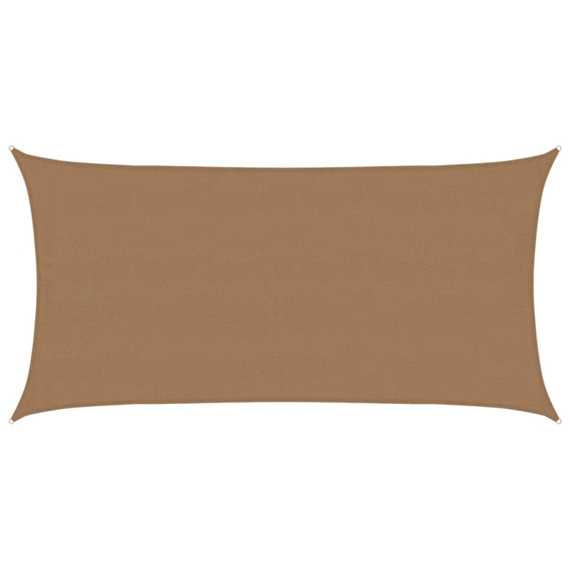 Load image into Gallery viewer, VidaXL Zonnezeil 160 g m² 4x7 m HDPE taupe
