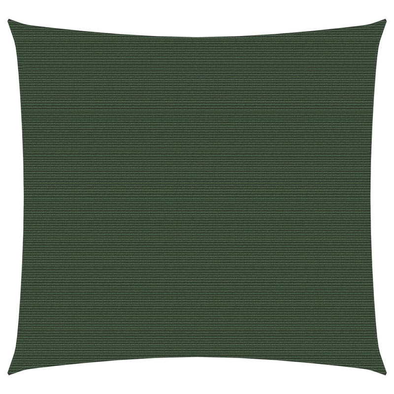 Load image into Gallery viewer, VidaXL Zonnezeil 160 g m² 3,6x3,6 m HDPE donkergroen
