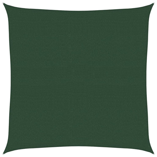 Vidaxl zonnezeil 160 g m² 4x4 m hdpe donkergroen