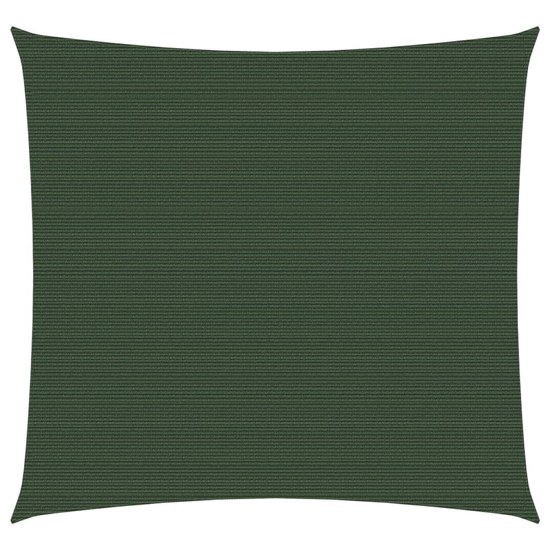 Load image into Gallery viewer, VidaXL Zonnezeil 160 g m² 5x5 m HDPE donkergroen
