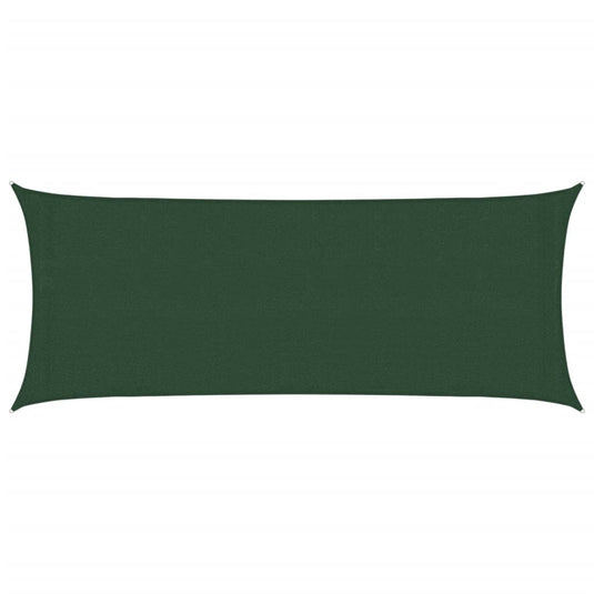 Vidaxl zonnezeil 160 g m² 2x4,5 m hdpe donkergroen