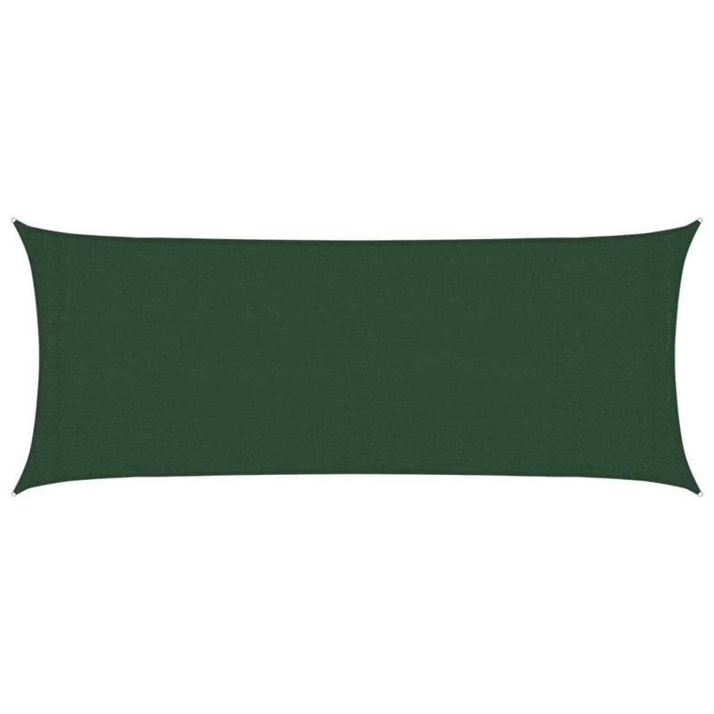 Load image into Gallery viewer, Vidaxl zonnezeil 160 g m² 2x5 m hdpe donkergroen
