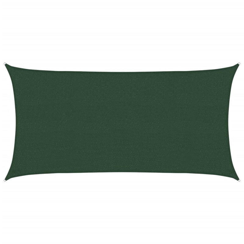 Load image into Gallery viewer, Vidaxl zonnezeil 160 g m² 2,5x4,5 m hdpe donkergroen
