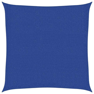 Vidaxl zonnezeil 160 g m² vierkant 3x3 m hdpe blauw