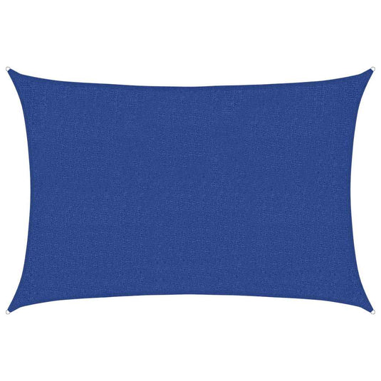 Vidaxl zonnezeil 160 g m² 2x2,5 m hdpe blauw
