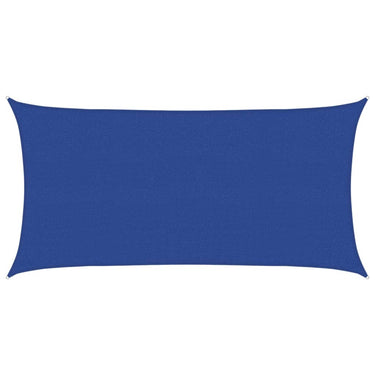 Vidaxl zonnezeil 160 g m² 2x3,5 m hdpe blauw
