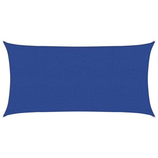 Vidaxl zonnezeil 160 g m² 2x3,5 m hdpe blauw
