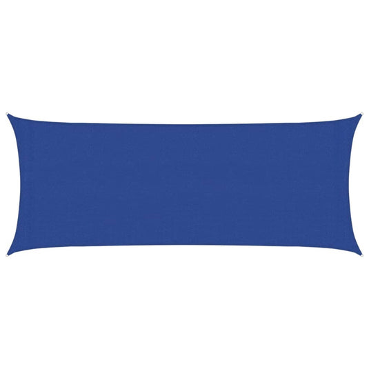 Vidaxl zonnezeil 160 g m² 2x4,5 m hdpe blauw