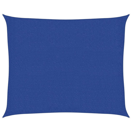 Vidaxl zonnezeil 160 g m² 2,5x3 m hdpe blauw