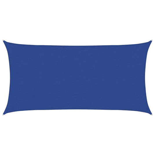 Vidaxl zonnezeil 160 g m² 2,5x4,5 m hdpe blauw