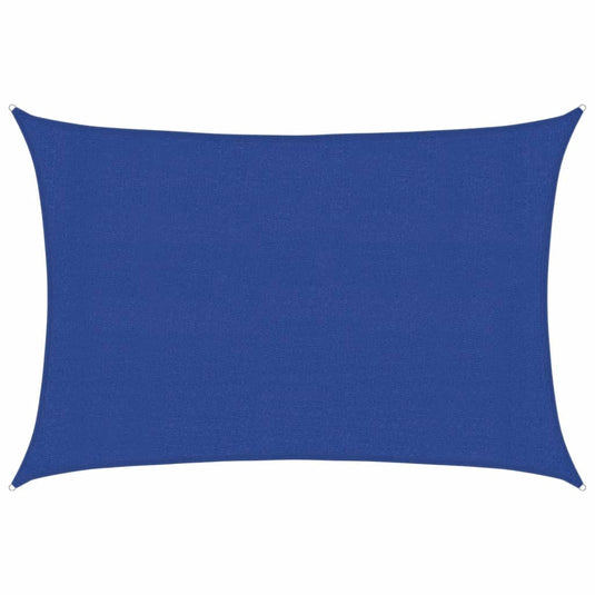 Vidaxl zonnezeil 160 g m² rechthoekig 3x4,5 m hdpe blauw
