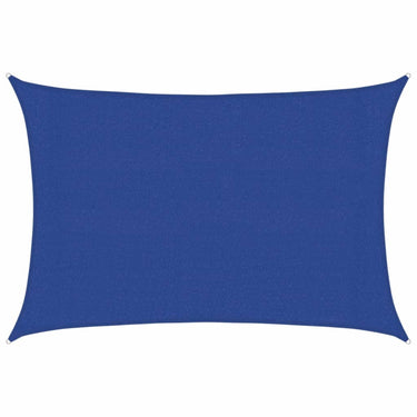 Vidaxl zonnezeil 160 g m² rechthoekig 3x4,5 m hdpe blauw