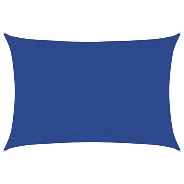 Vidaxl zonnezeil 160 g m² rechthoekig 3,5x5 m hdpe blauw
