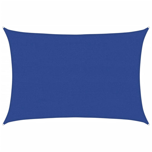 Vidaxl zonnezeil 160 g m² rechthoekig 4x5 m hdpe blauw