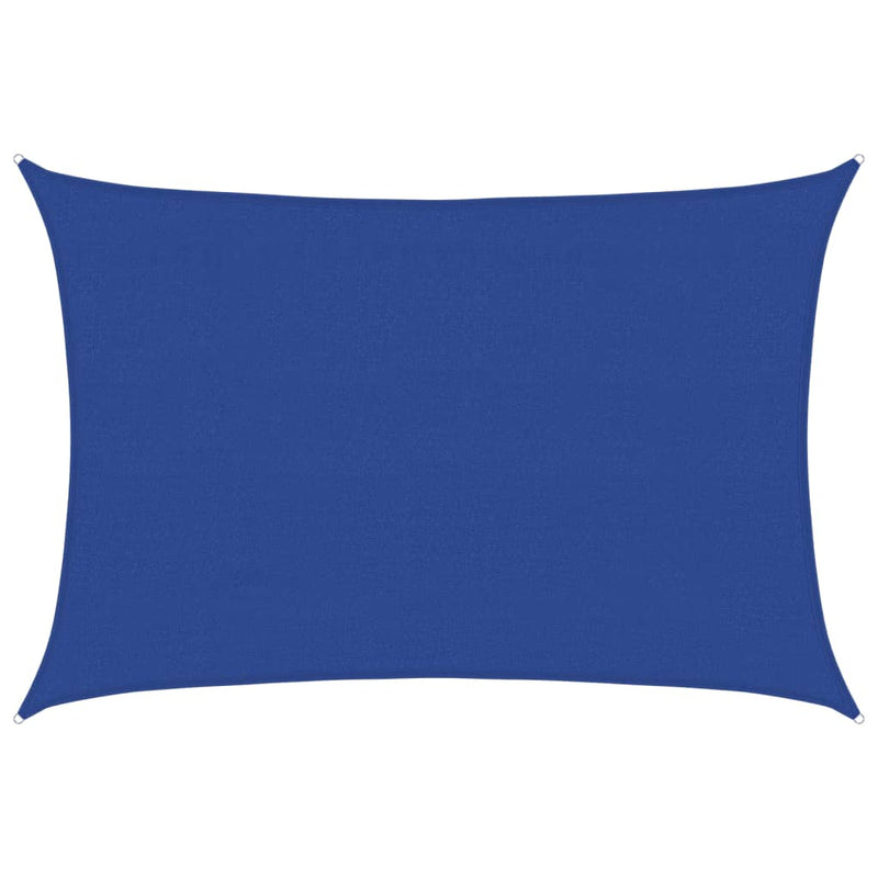 Load image into Gallery viewer, Vidaxl zonnezeil 160 g m² rechthoekig 4x6 m hdpe blauw
